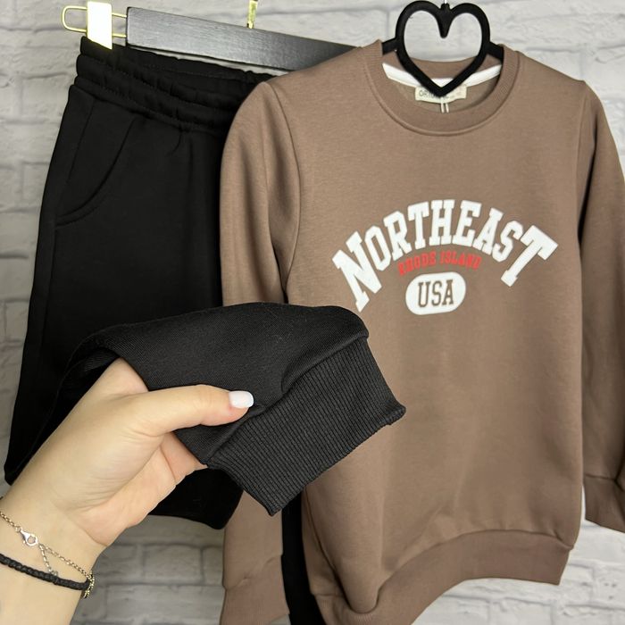 Новий теплий костюм для хлопчика та підлітка 116-164