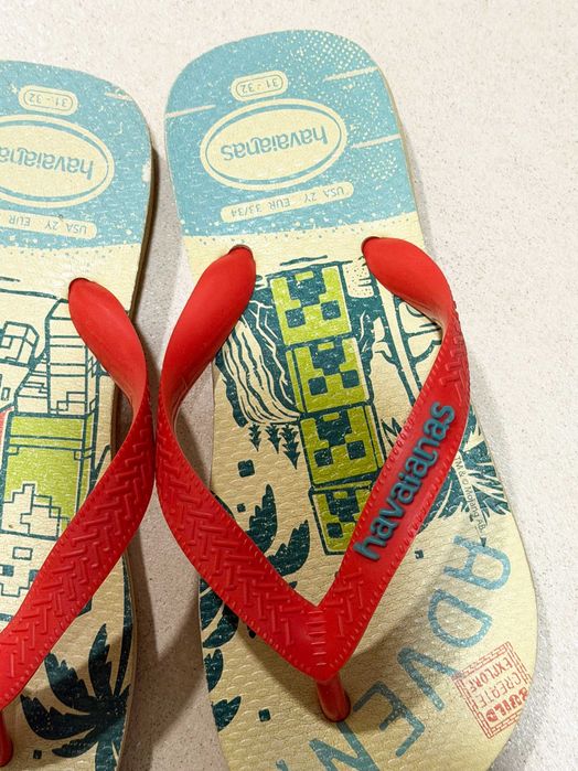 Havaianas criança Minecraft - tamanho 31–32