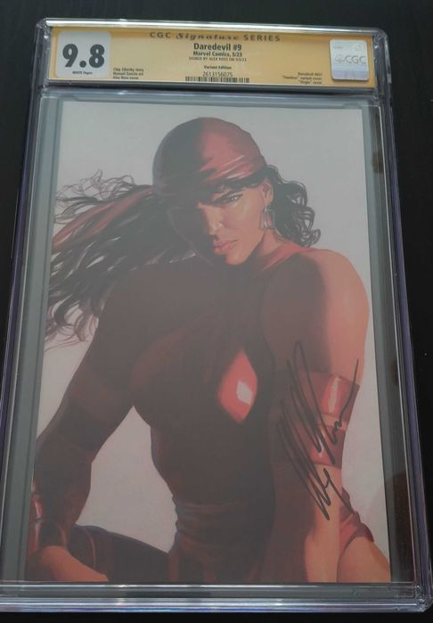 LOTE CGC 9.8 MARVEL Assinado e Certificado Alex Ross