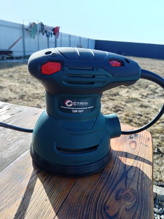 Ексцентрикова шліфувальна машина Сталь ЕШМ 350 Р.