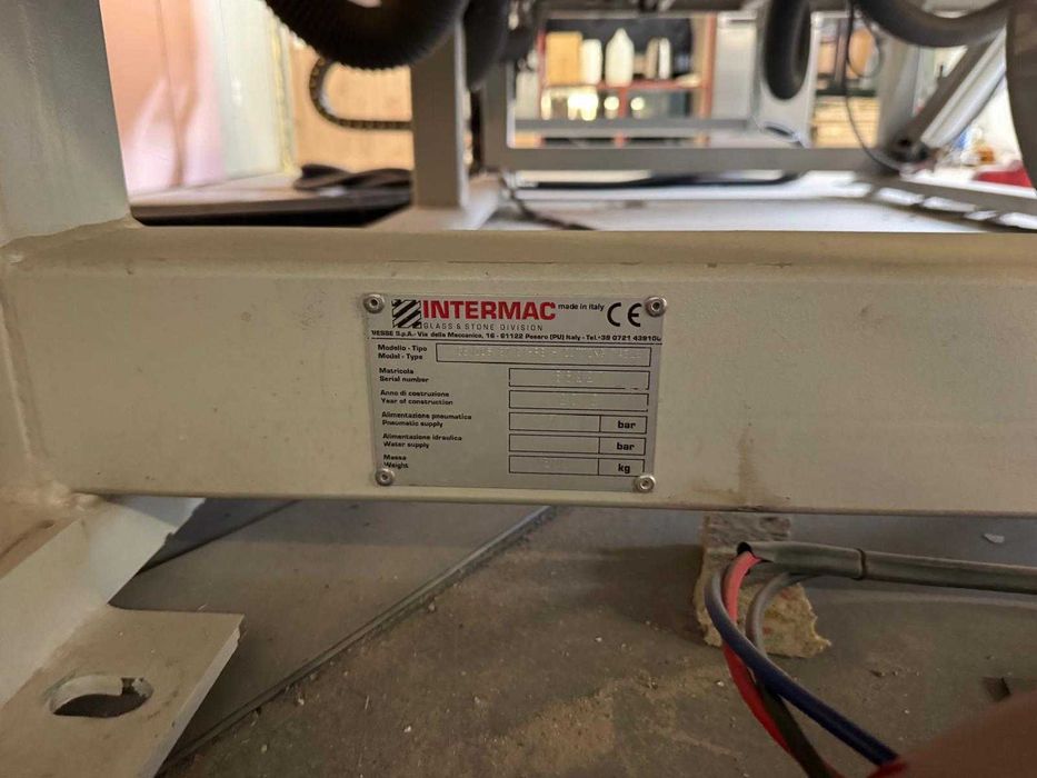 Stół do Cięcia Szkła INTERMAC GENIUS 37 CT-RS – 2011r. – stół CNC do rozkroju szkła | BARDZO DOBRY STAN