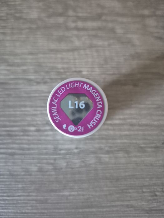Semilac 2 step L16 led light magenta crush