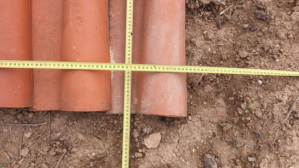 Telhas de cerâmica de Azeitão