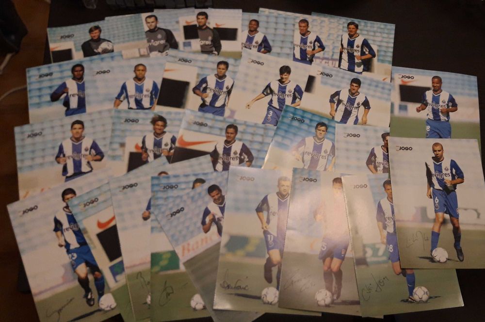 Postais jogadores FC Porto 2000