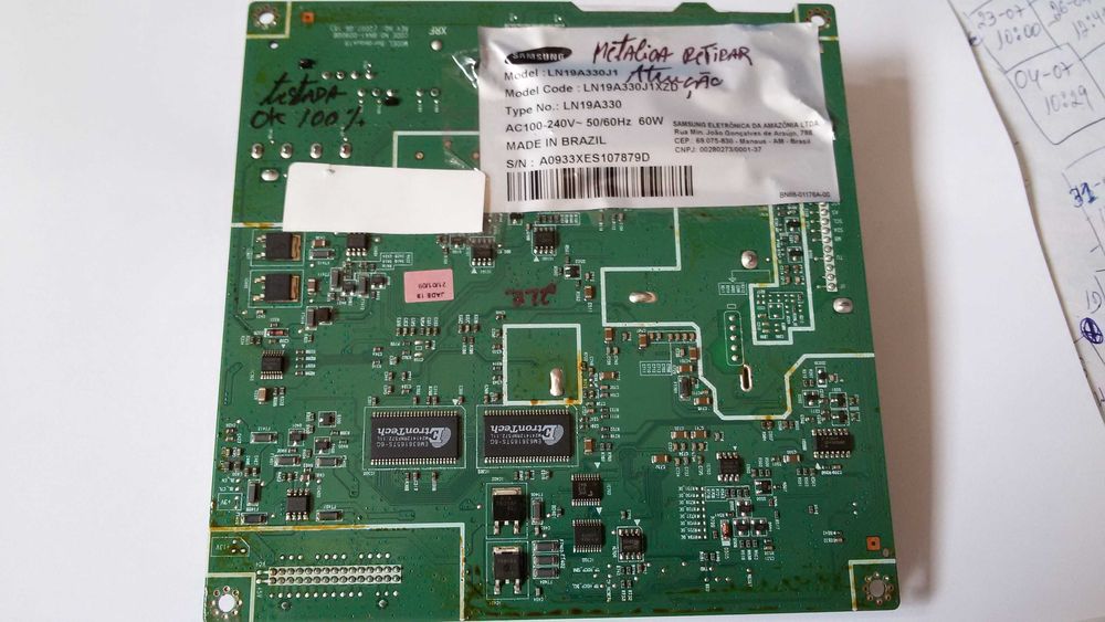 bn41-bn41..00900b bn91..02724a mainboard tv lcd samsung ln19a330j1
