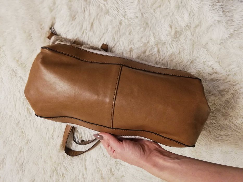 torebka Calvin Klein Jeans brąz torebka Shopper bag Calvin Klein Jeans