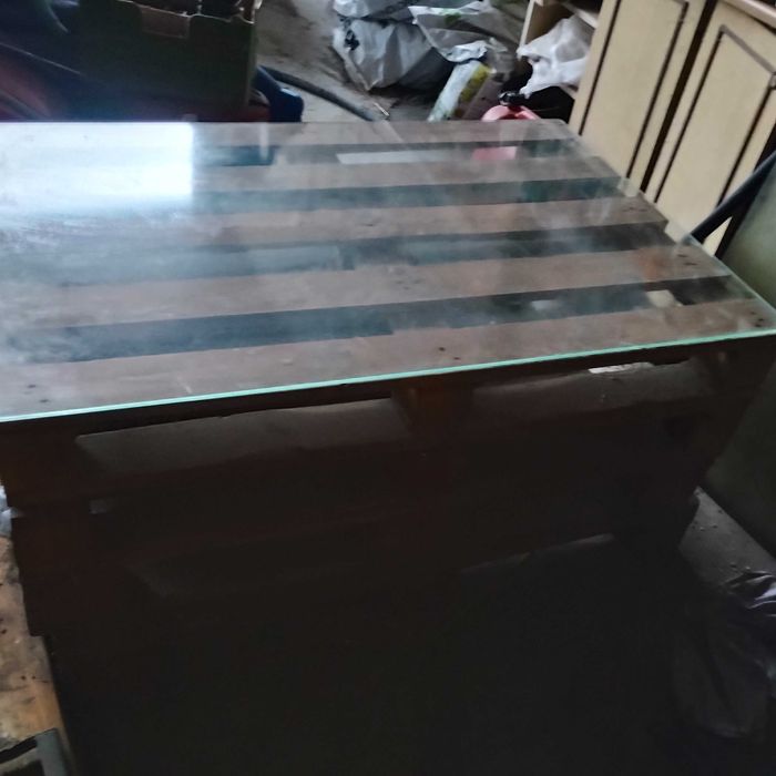 Stolik ogrodowy z palet