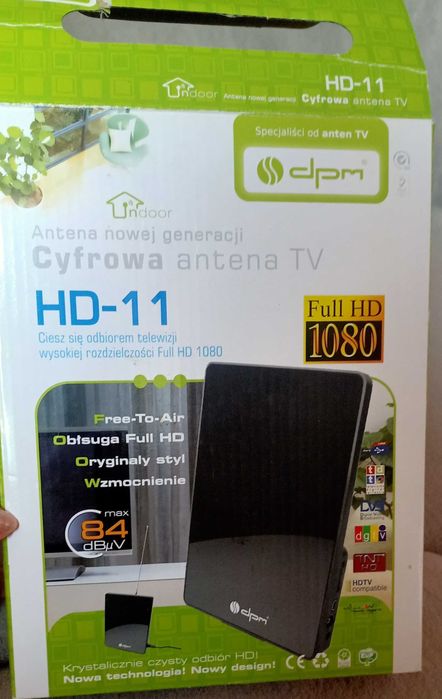 Cyfrowa antena TV DPM HD-11.