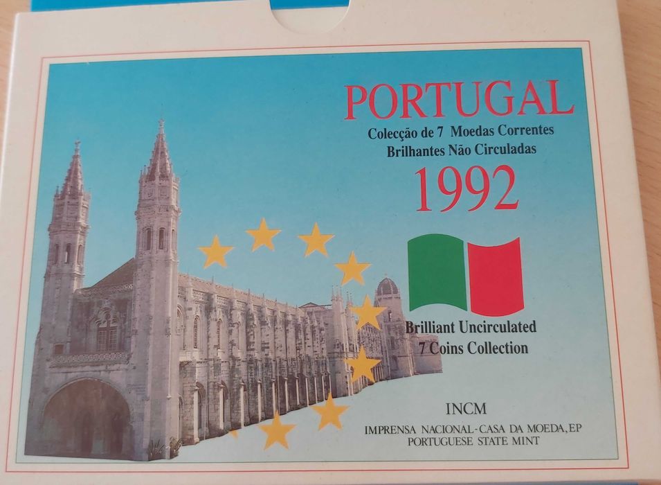 Coleção anual moedas BNC, Série de 1992