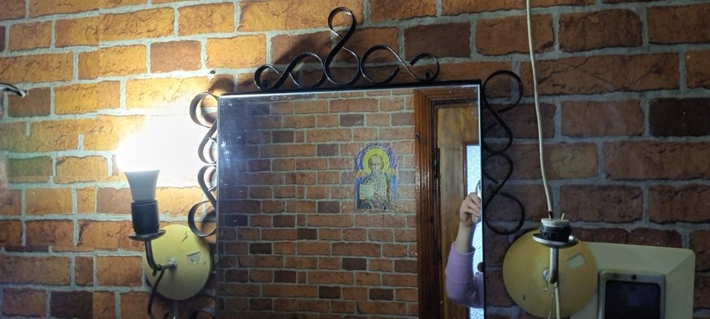 Зеркало рама ковка