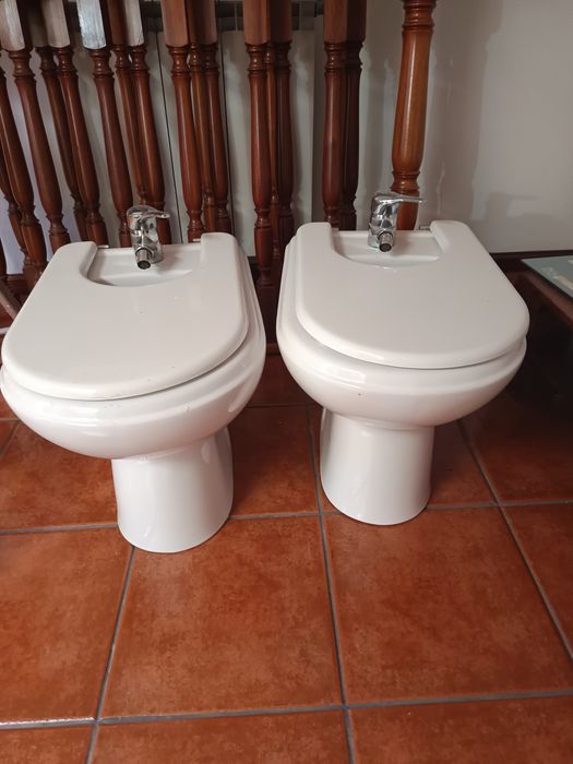 Vendo 2  bidé usados com misturadora