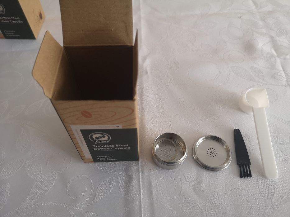 Cápsula em inox delta Q