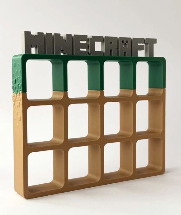 Minecraft Kinder Joy стенд ‼️Поличка для фігурок Майнкрафт Киндер Джой