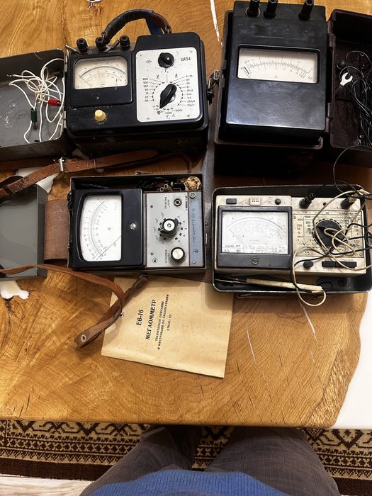 Мультиметр тестер прибор ц4317м мегаомметр м4100 Е6-16