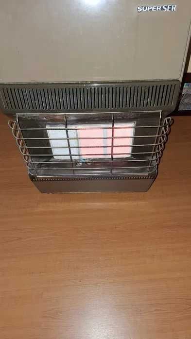 Aquecedor a gás com cerâmicas impecáveis