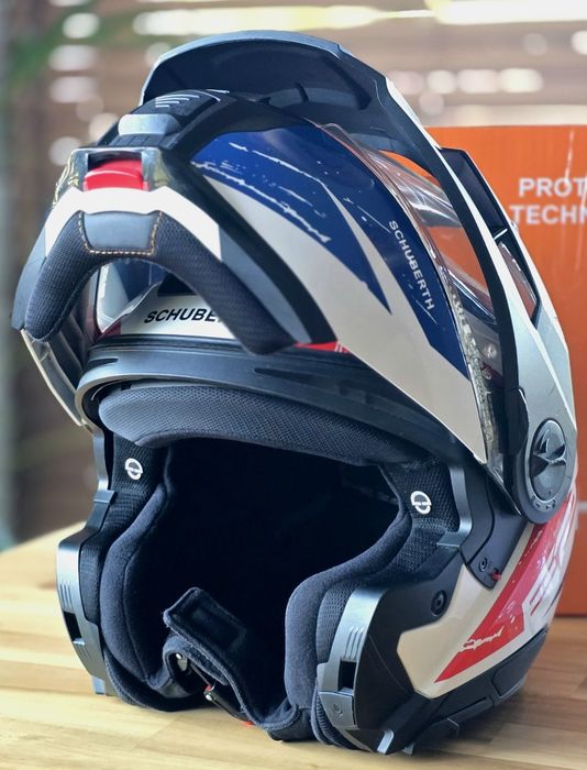 Kask szczękowy Schuberth E2 EXPLORER BLUE rozm. M - skorupa C5