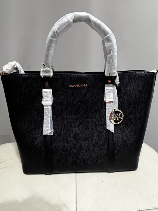 duża czarna torebka Michael Kors
