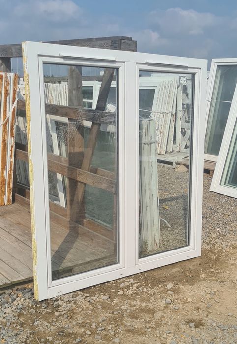 OKNA Używane 162x169 OKNO KacprzaK Plastikowe PCV Białe Lider Okna OLX