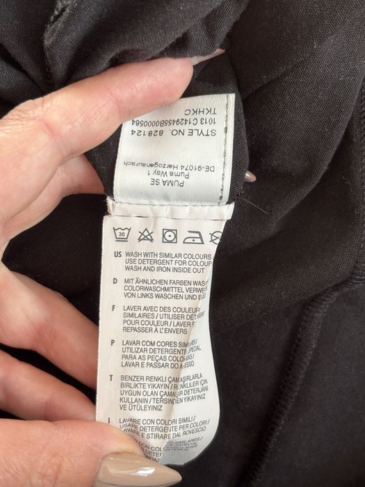Bluza bluzka damska z kapturem czarna rozmiar M Puma