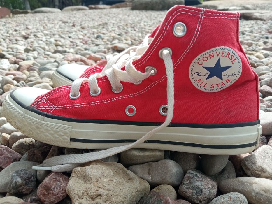 All Star trampki dziewczęce 33 czerwone