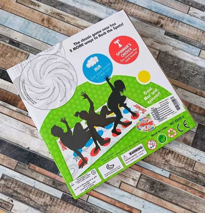 Rewelacyjna gra zręcznościowa Twister gra taneczne
