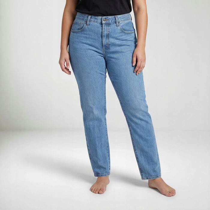 Levis Middy Straight Spodnie Damskie Dżinsy 32