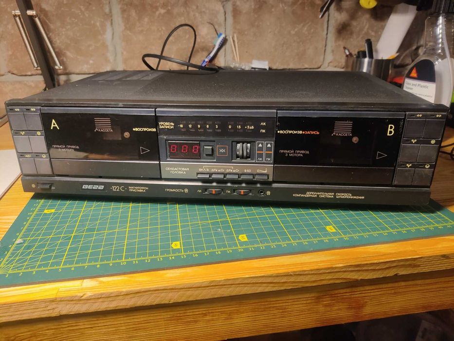 Касетна дека Вега 122