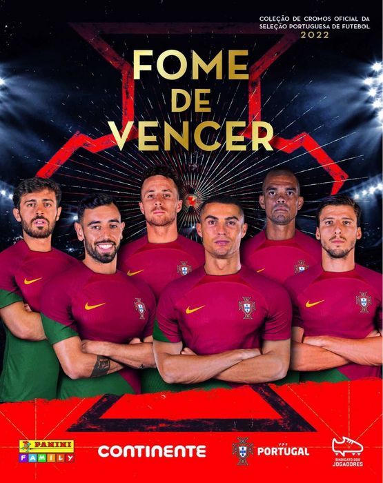 Cromos FOME DE VENCER Mundial 2022 - Continente/Panini