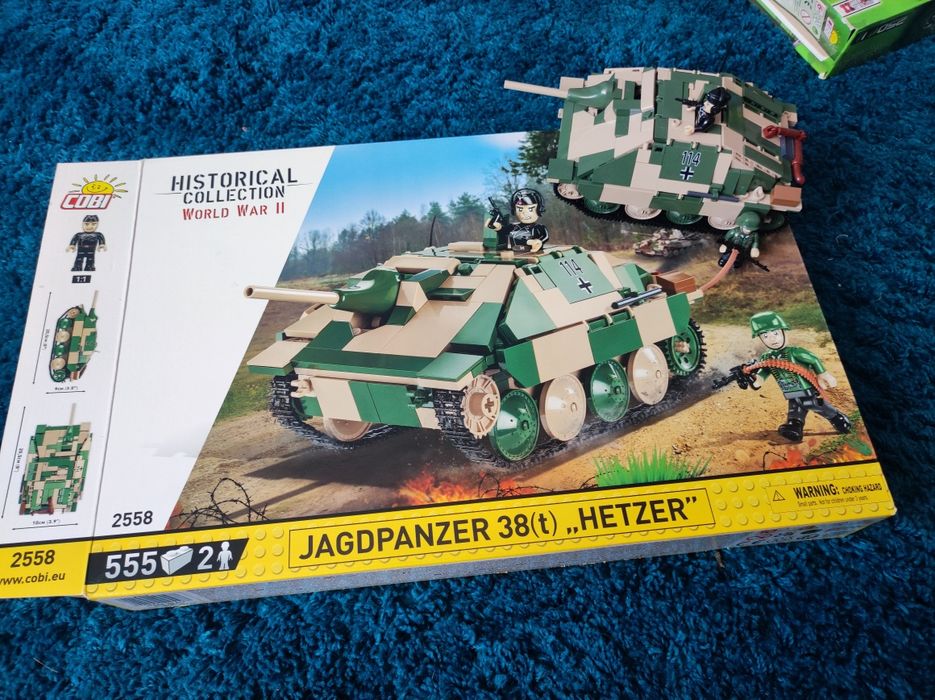 COBI, klocki Historical Collection działo Jagdpanzer 38 t Hetzer, 2558