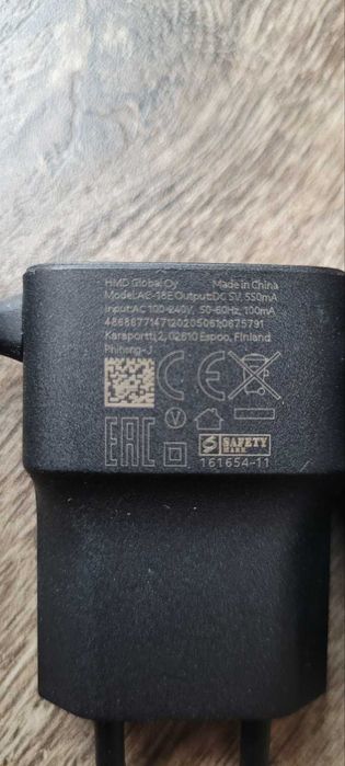 Оригінальний зарядний пристрій Microsoft  Nokia AC-18E Micro-USB 50 шт
