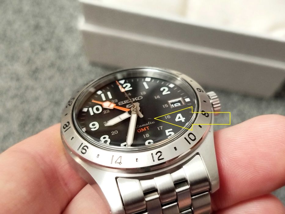 б.в. Seiko 5 SSK023 GMT Made in Japan механіка 4R34 наручний годинник
