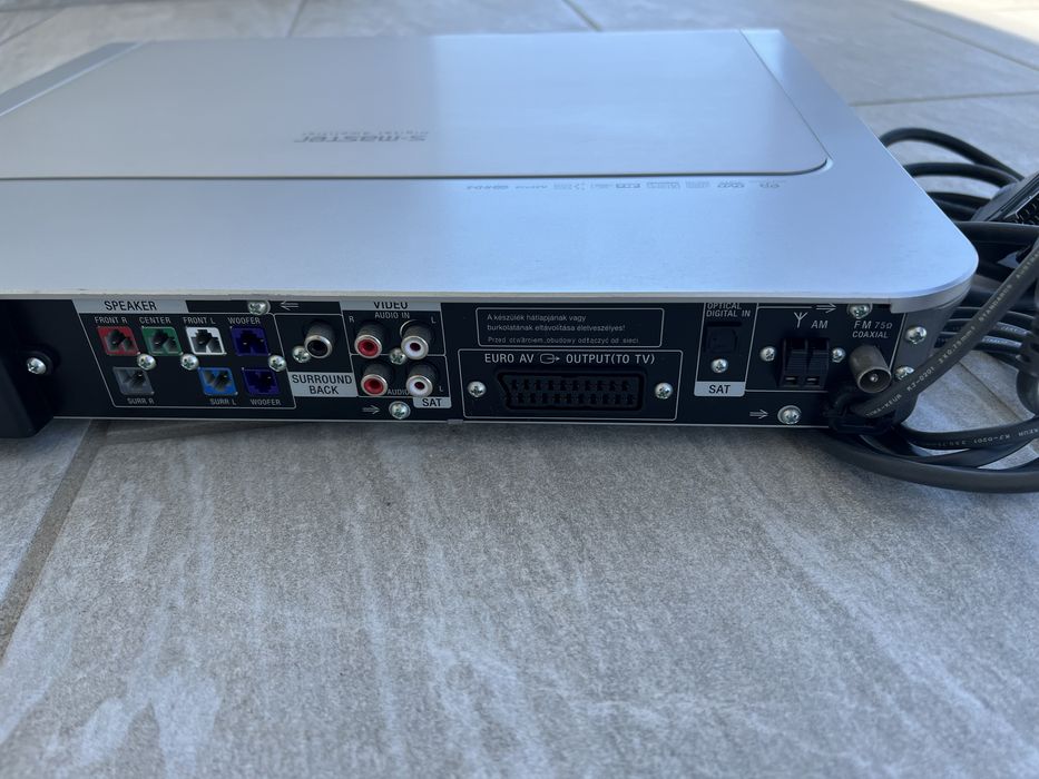 Sistema de Som Surround - Leitor e 6 colunas