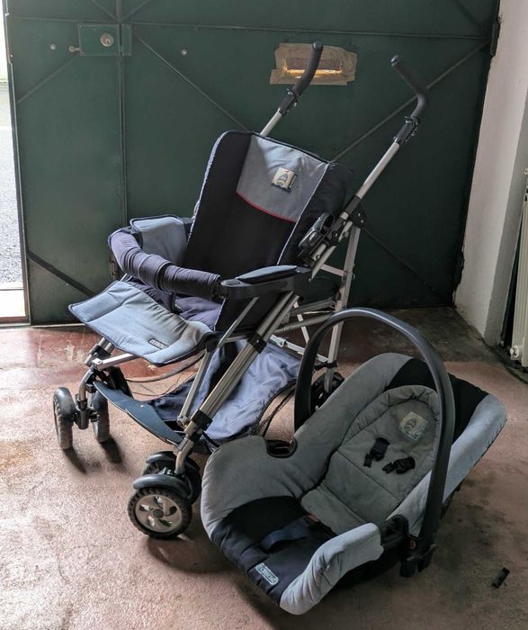 Carrinho e Ovo para Bebé