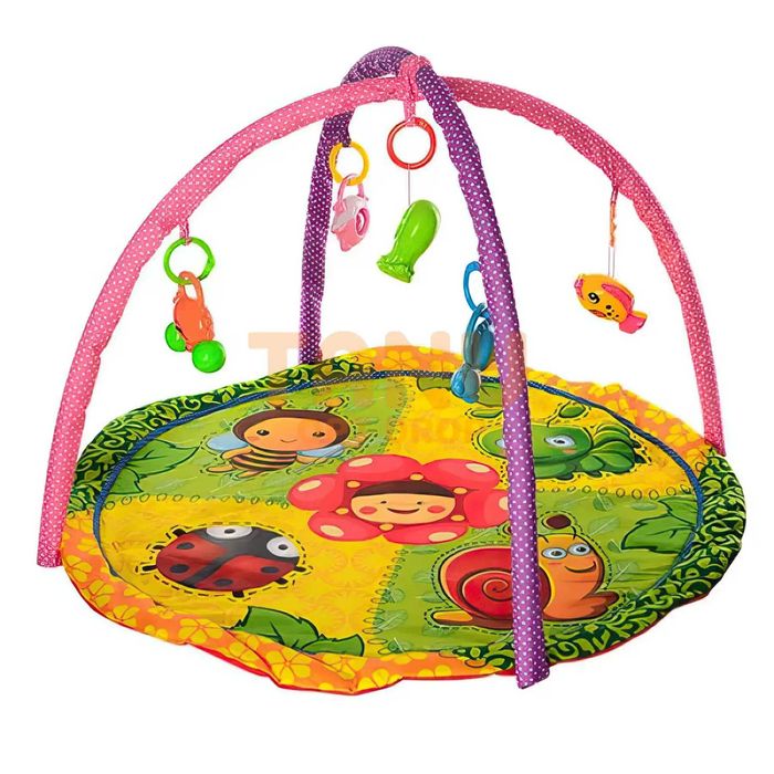 Коврик дитячий игровой с игрушками манеж детский Килимок дитячий килим