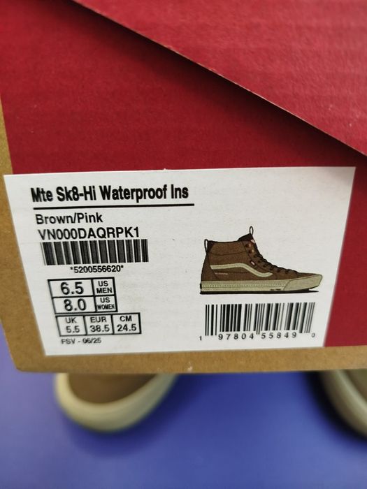 Trampki firmy Vans Mte Sk8-Hi Warerproof ins