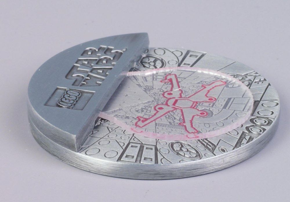 Нова колекційна монетв Lego Star Wars 5008818 Battle of Yavin Collecto