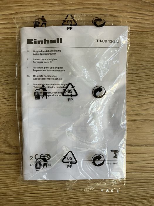Berbequim a bateria Einhell TH-CD 12-2 Li