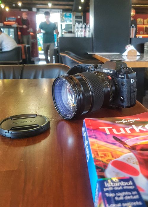 Câmara Fujifilm X-T1 + XF 16-55mm F2.8 + XF 35mm F1.4 R