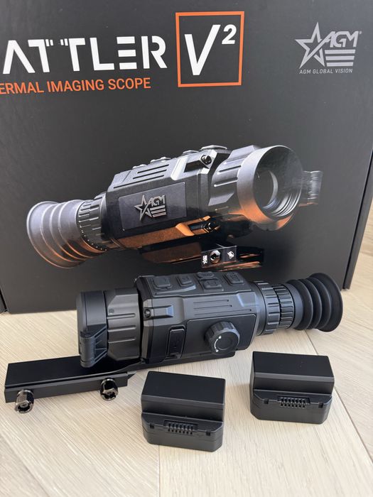 Тепловізійний приціл AGM Rattler V2 25-256