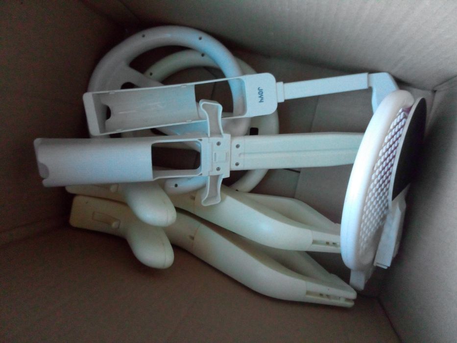 Wii conjunto com jogos e acessórios