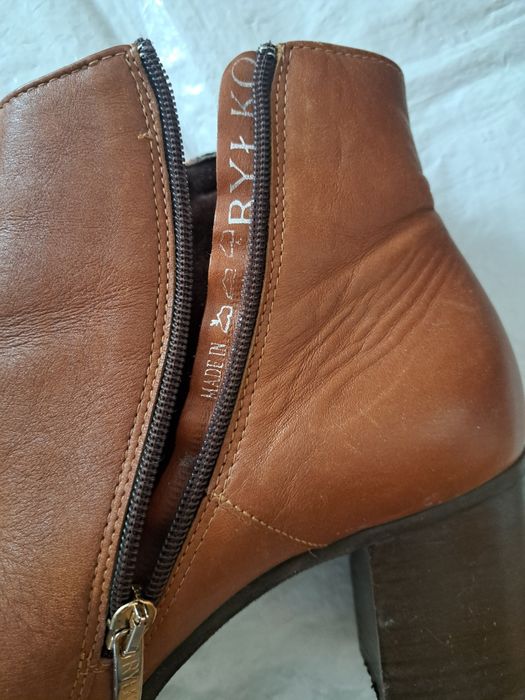 Buty jesień-zima Ryłko skóra  roz.38