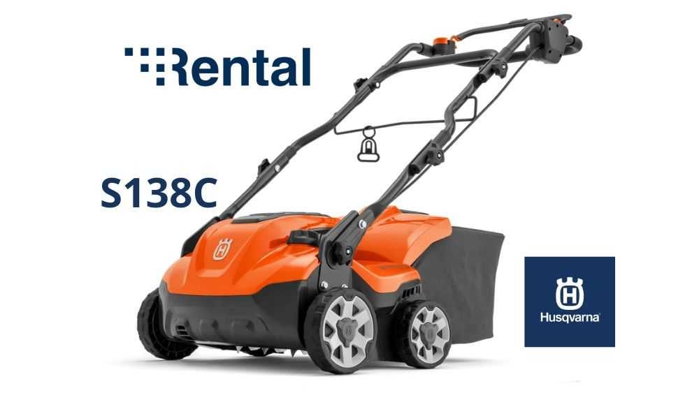 Wertykulator elektryczny HUSQVARNA S138C, nowy od ręki,