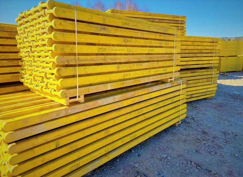 Stemple budowlane Sztyce Szalunki Podpory Dźwigary H-20