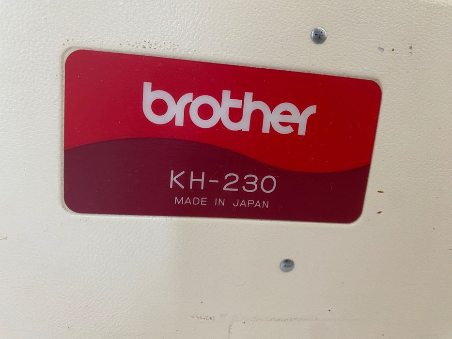 Brother kh230+kr230 двофонтурна вʼязальна машина 3 класу (вязальная машинка)