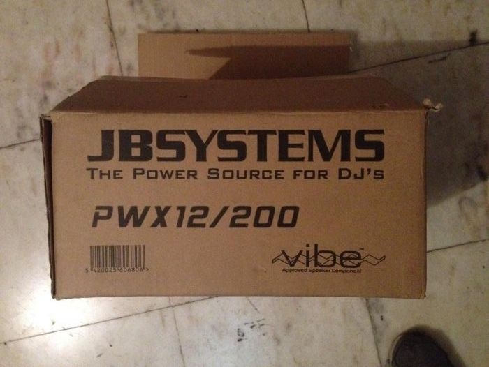 JBSYSTEMS 2 speakers, 1 tweeter and 1 woofer64752320542466122