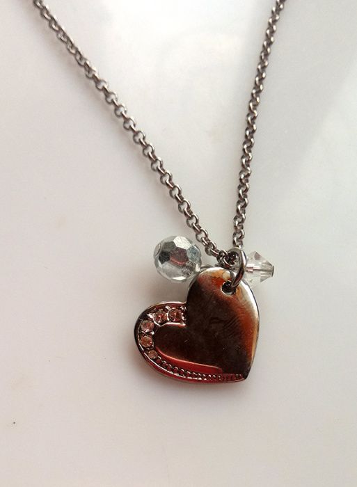 Кулон подвеcка сердце сердечко в подарочной упаковке