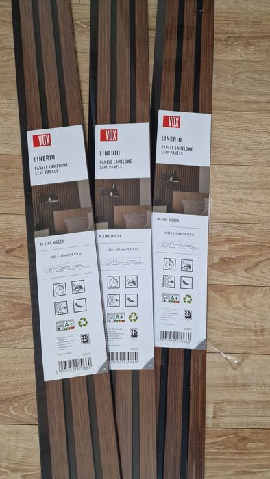 Panele ścienne typu lamel VOX
