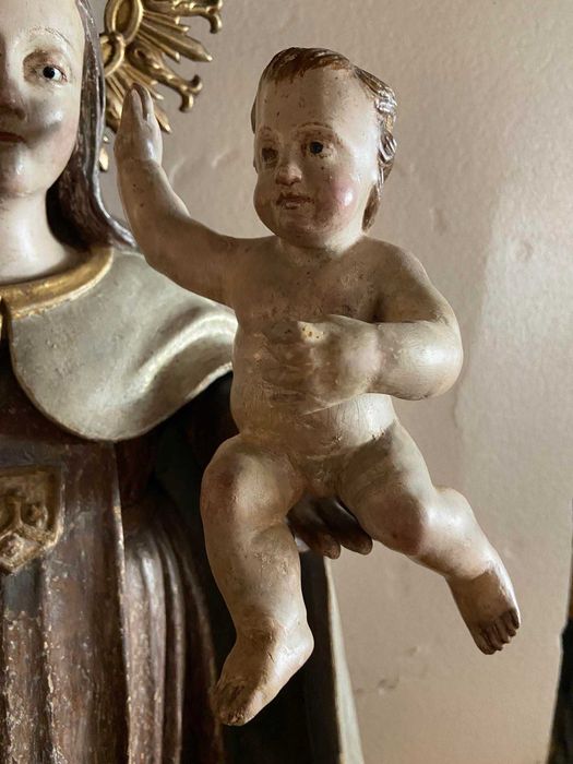 Imagem de N. Sra. do Carmo com o Menino Jesus