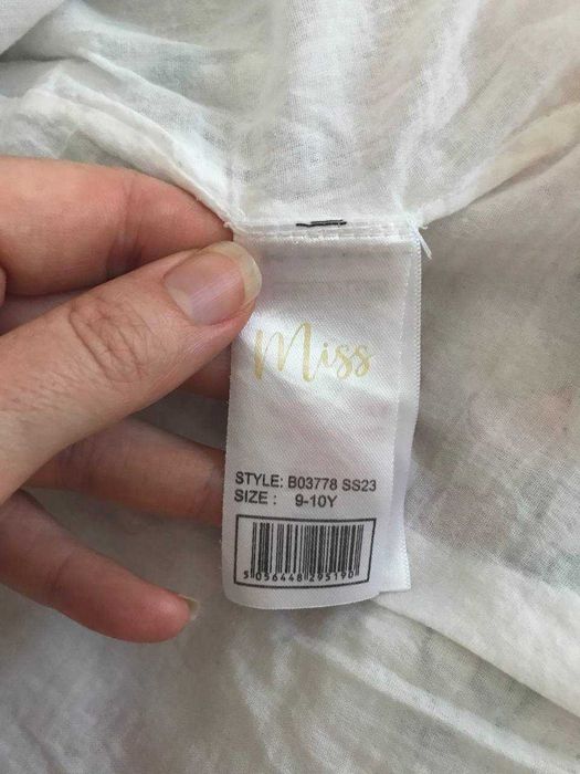 Бавовняна сукня літня на дівчинку 9-10років, плаття