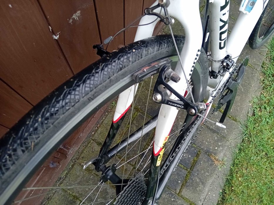 Karbonowy rower gravel, przełaj AXUS campagnolo 2x10 stan dobry